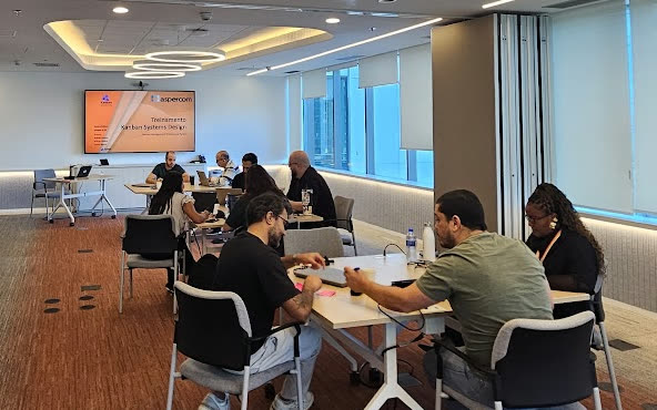 Turma de Kanban Systems Design da Aspercom