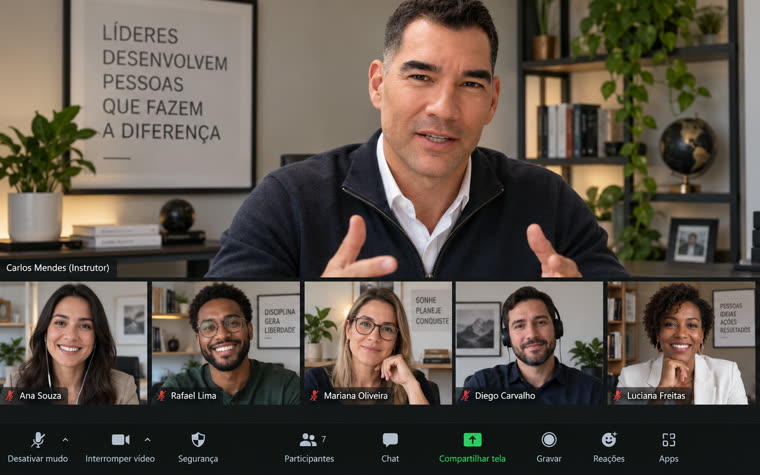 Workshop executivo conduzido online